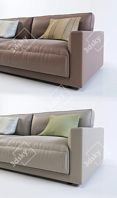 Ribot Modern Sofa 3D model image 2