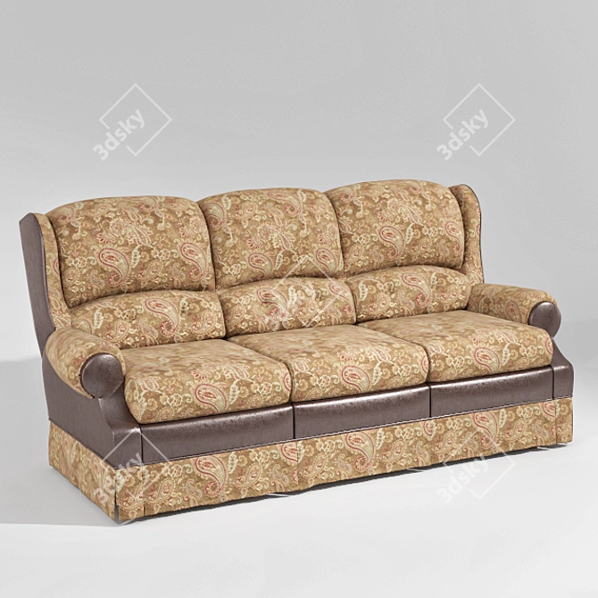 Classic RoyBosh Sofa 3D model image 1