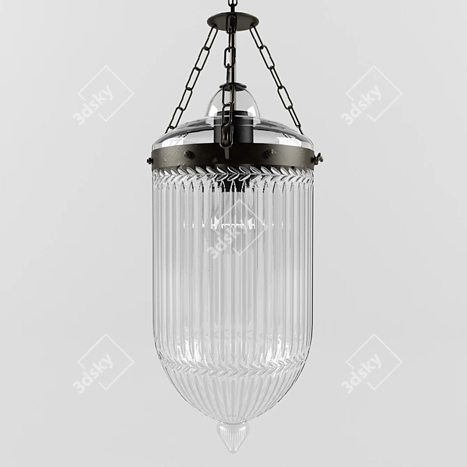 Odeon Hanging Lamp 3D model image 1