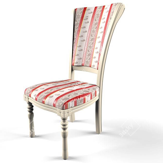 Italian Classic Chair 3D model image 1
