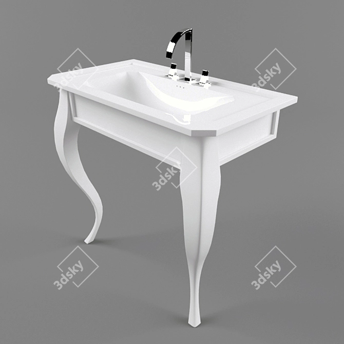 Vibrant Vray: The Ultimate Sink Noken 3D model image 1