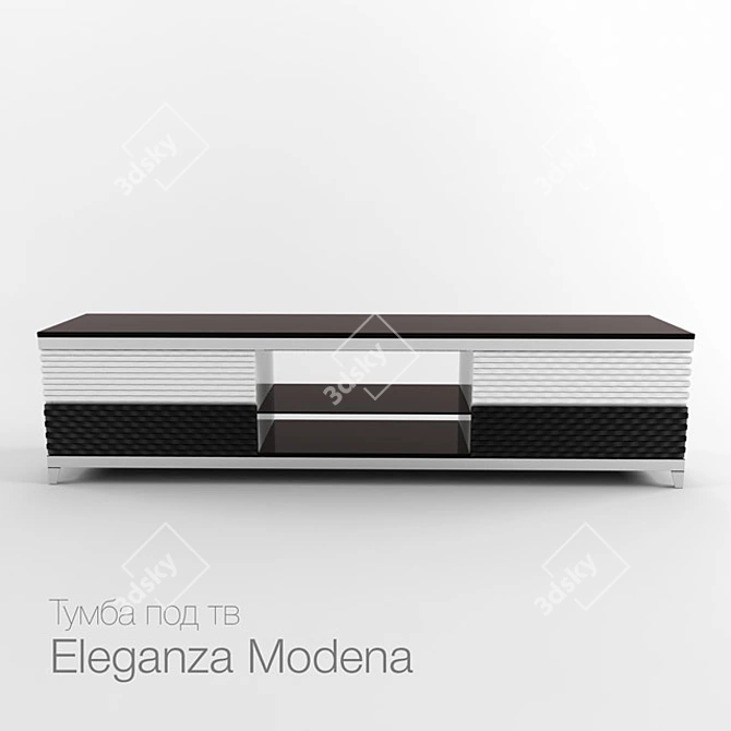 Modena Eleganza TV Stand 3D model image 1