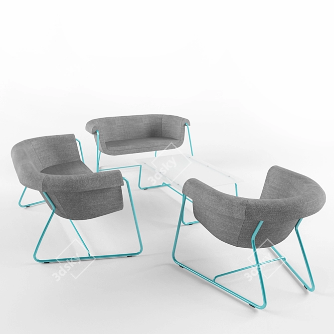 Profim Sofa Collection: Versatile and Stylish 3D model image 2