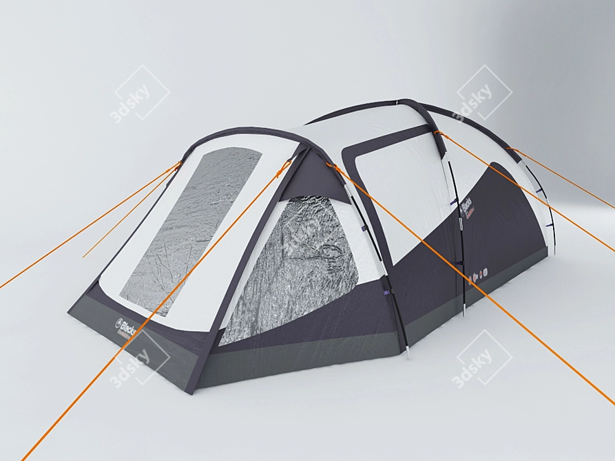 Blacks Lupus Tent 3D model image 1