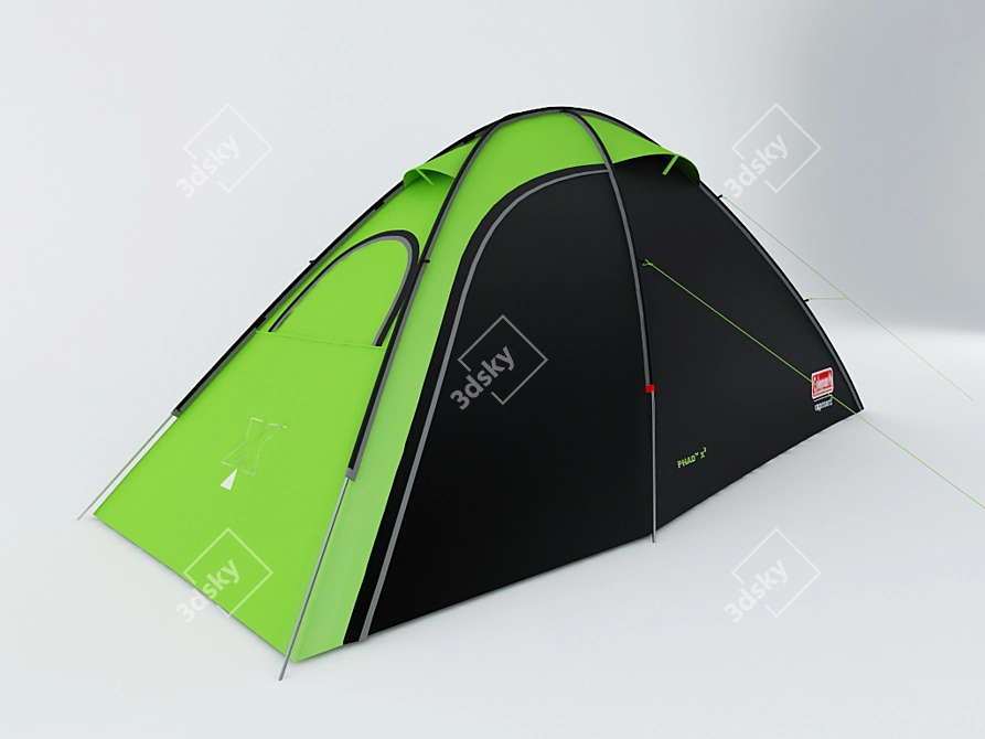 Coleman Exponent Tent 3D model image 1