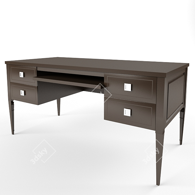 Altair Desk: Chic and Functional 3D model image 1