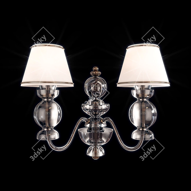 Elite Bohemia M Bra 427: Elegant and powerful lighting 3D model image 1