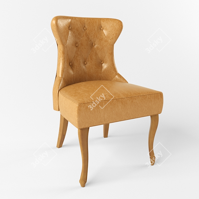 Riviera Maison George Chair 3D model image 1