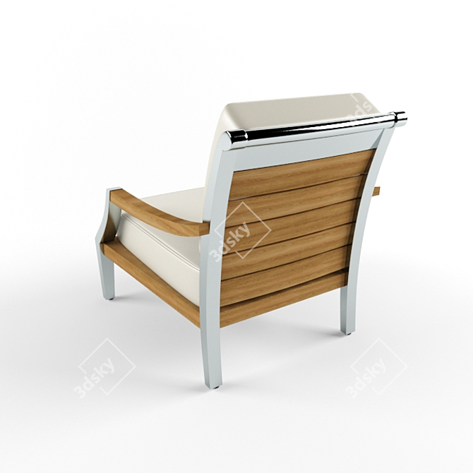 King Richard Lounge Chair: Designed by Starck 3D model image 3