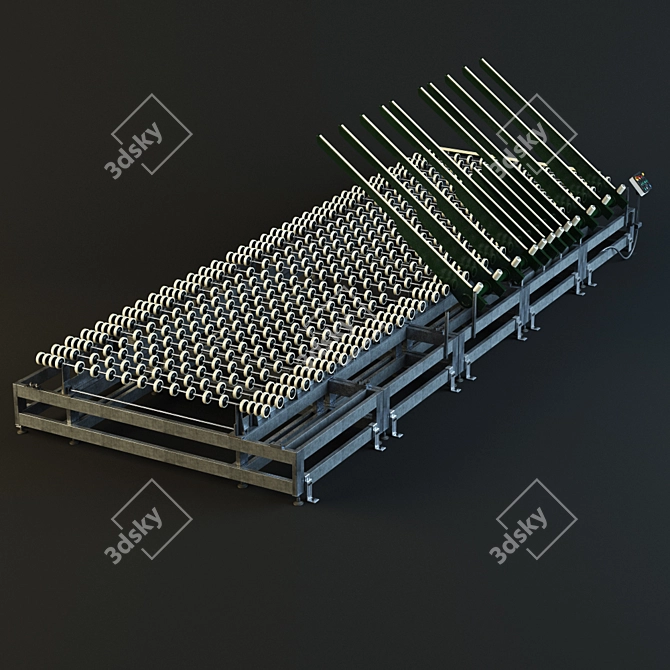 Description Translation: Loading table for glass on a production line.

Glass Loading Table 3D model image 1