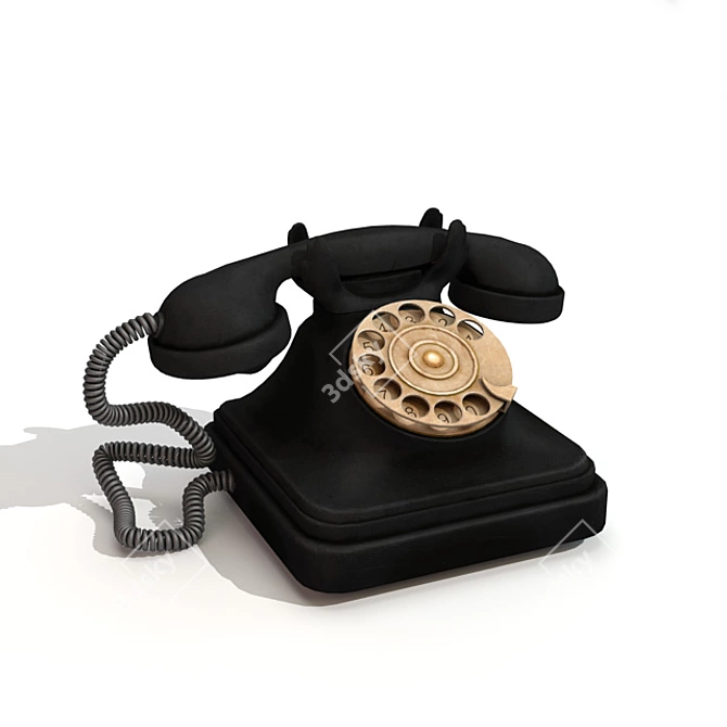 Timeless Phone: Classic Design 3D model image 1