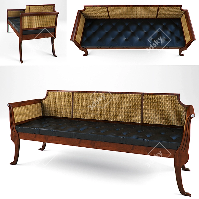 Gazebo Sofa: Perfect Addition 3D model image 1