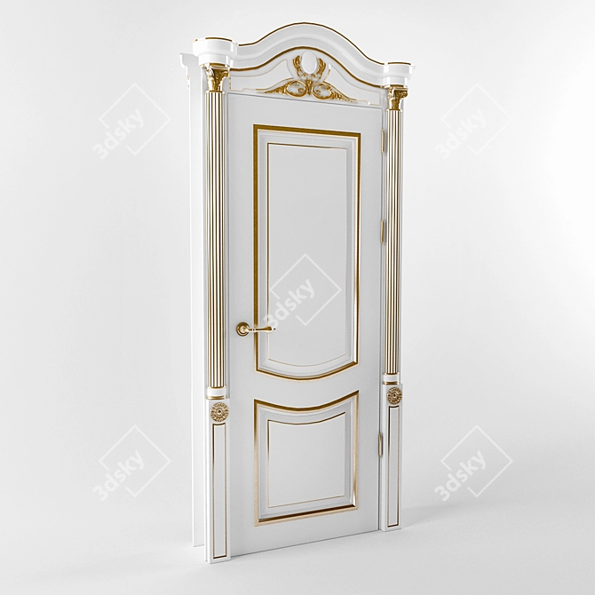 Interwood Luxury Doors | High-End Elegance for your Home 3D model image 1