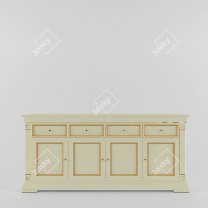 Elegant Palazzo Ducale Furniture Set 3D model image 3