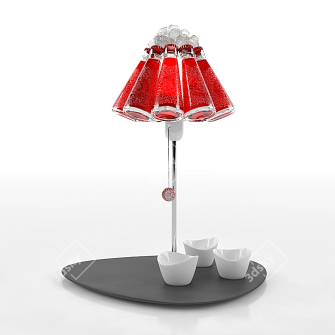 Campari Bar Pendant Light 3D model image 1