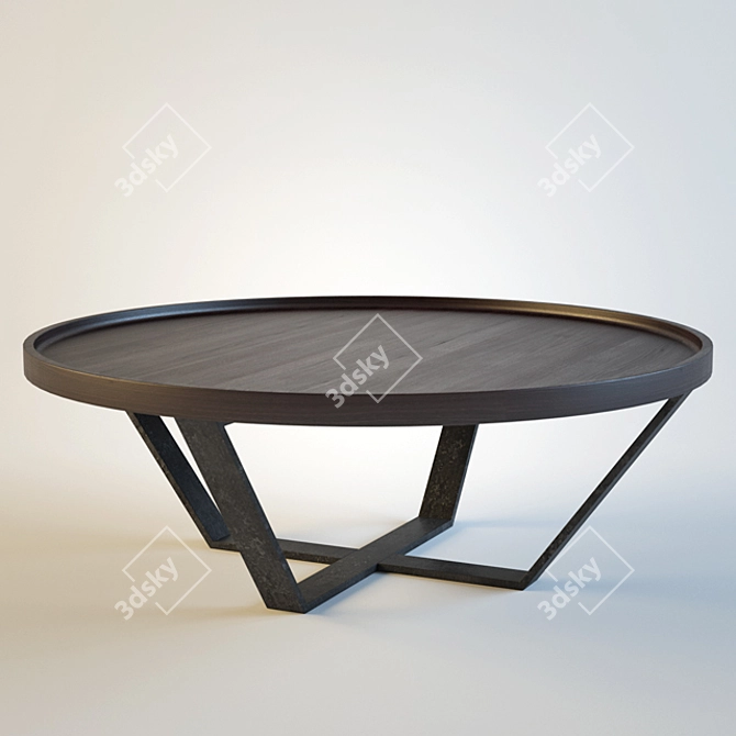 Elegant XVL Coffee Tables 3D model image 3