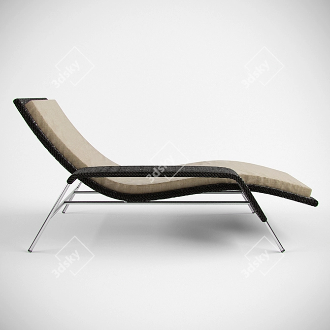 Siesta Comfort Chair 3D model image 2