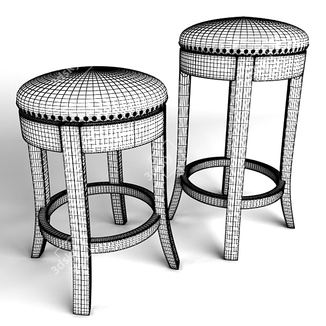 Coaster Fine Furniture Dining Chairs 3D model image 2