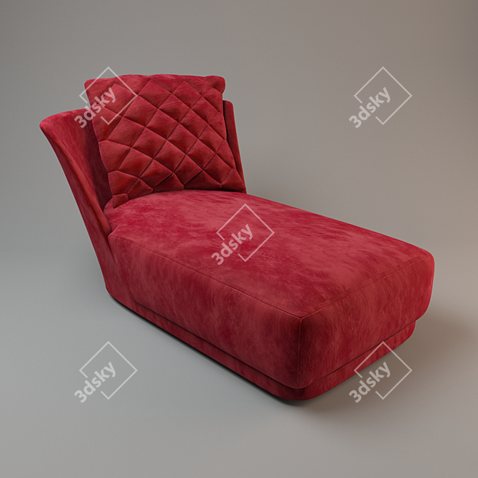 Modern Vivien Sofa: Sleek & Stylish 3D model image 1