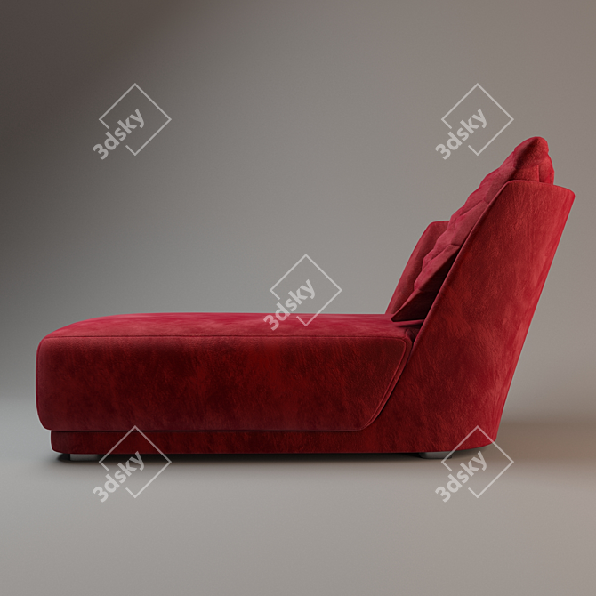 Modern Vivien Sofa: Sleek & Stylish 3D model image 2