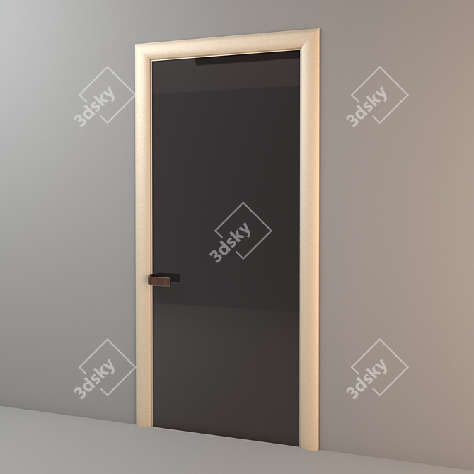 Ultra-Modern Longhi Door 3D model image 1