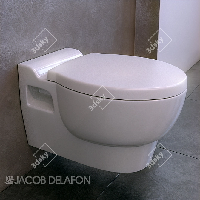 Elegant Jacob Delafon Ove 3D model image 1