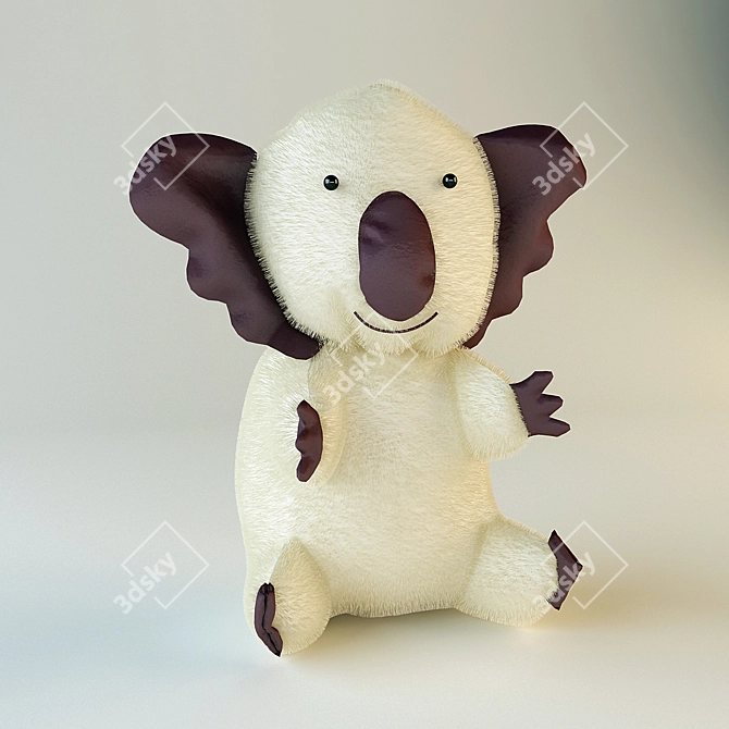  Adorable Scary Koala 3D model image 1