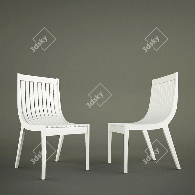 ErgoMax Comfort Chair 3D model image 1