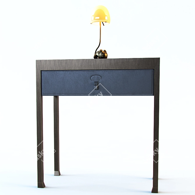 Promemoria Frog Lamp & Console - A Quirky Lighting and Storage Solution 3D model image 2