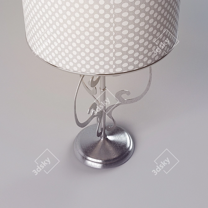 Italian Elegance: Cortezari Erika Table Lamp 3D model image 2