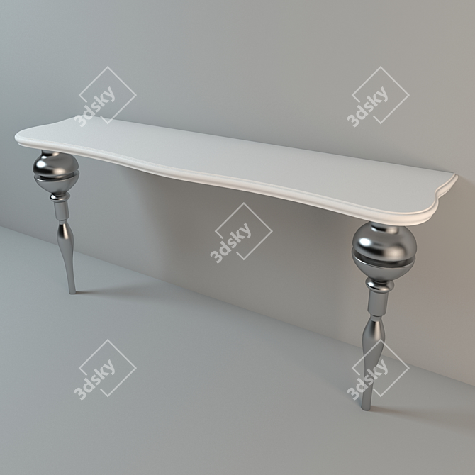 Visionnaire Console: Handcrafted Elegance 3D model image 1