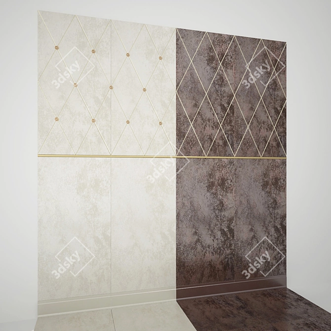 Luxurious Ad Maiora Petracer's Tiles (50x100) 3D model image 1