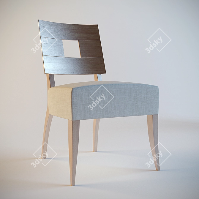 Elegant Seating Solution: Andreu World Chairs 3D model image 2