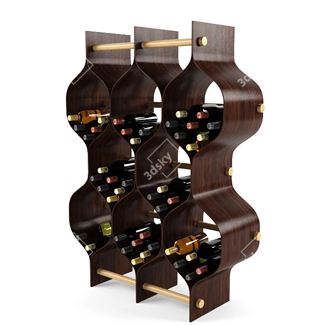 Wine Cellar: Elegant Storage Solution 3D model image 1