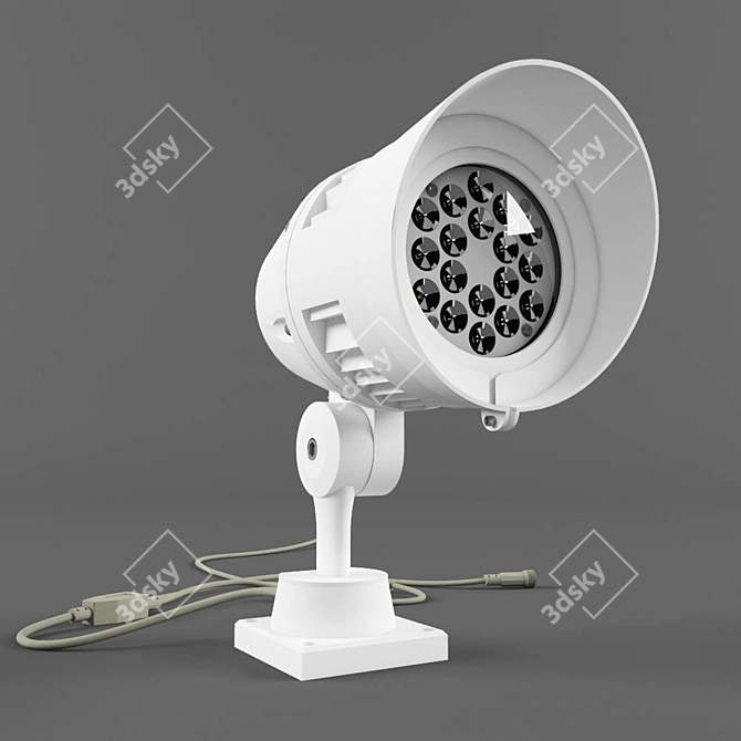 Power Burst 18-S LED Spotlight | DEKKORELLA 3D model image 1