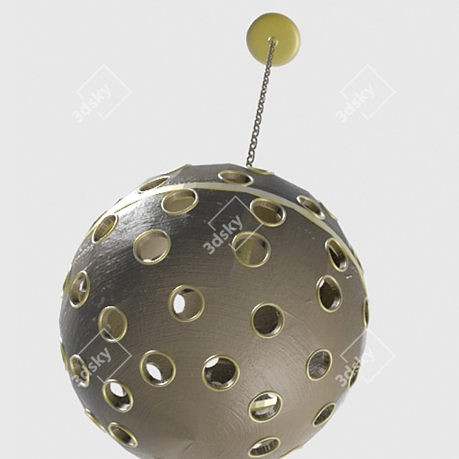 Elegant Gala Pendant by Arteriors 3D model image 2