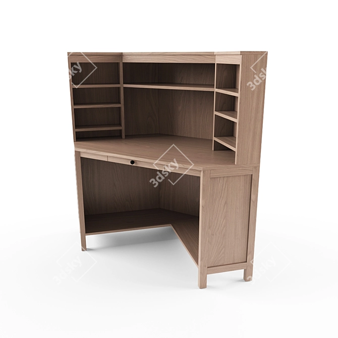 Elevate Your Workspace with Ikea Hamnes 3D model image 2