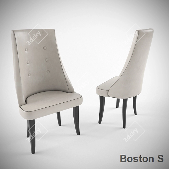 Modern Boston S k008pc VRay & Corona 3D model image 1