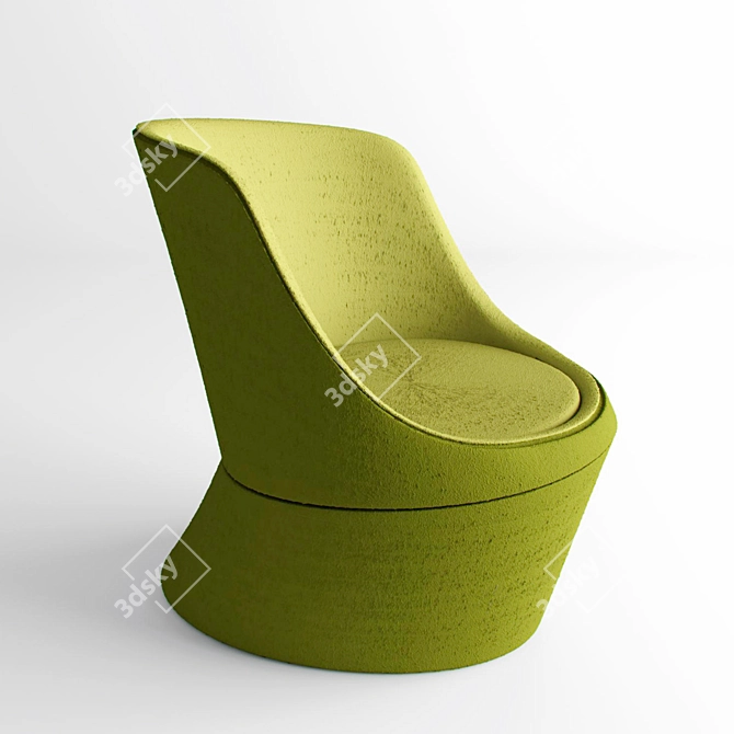 Didi: Stylish and Comfortable Chair 3D model image 1