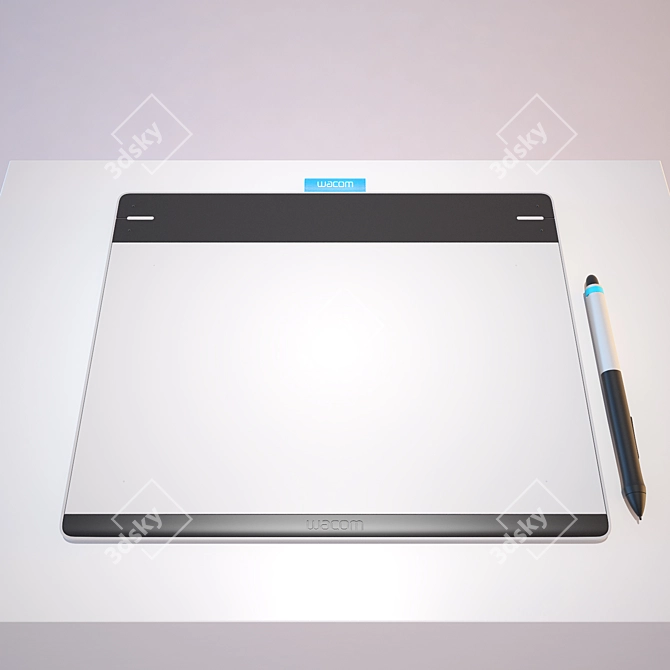 Wacom Intuos M: Precision and Control 3D model image 1