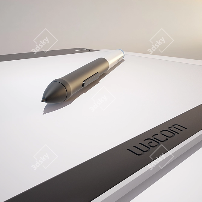 Wacom Intuos M: Precision and Control 3D model image 2