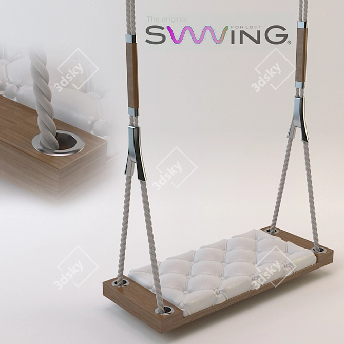 Dolce Farniente Porch Swing 3D model image 1