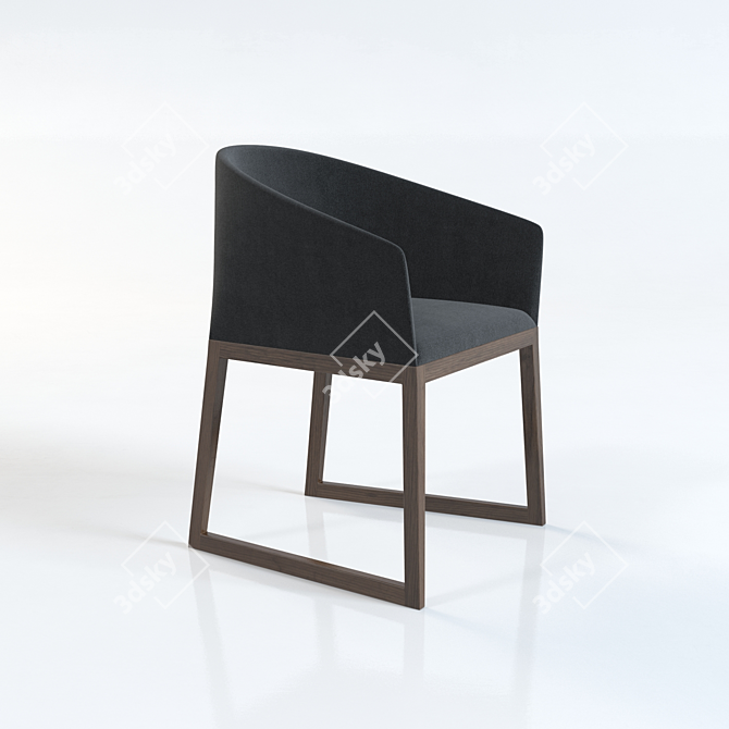 MORGANA Bridge Chair 3D model image 2