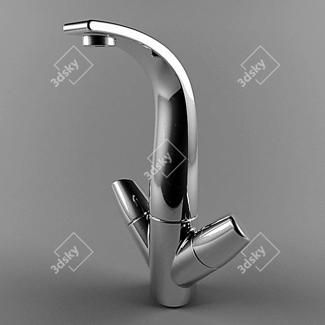 Elegant Berholm Mixer 3D model image 1