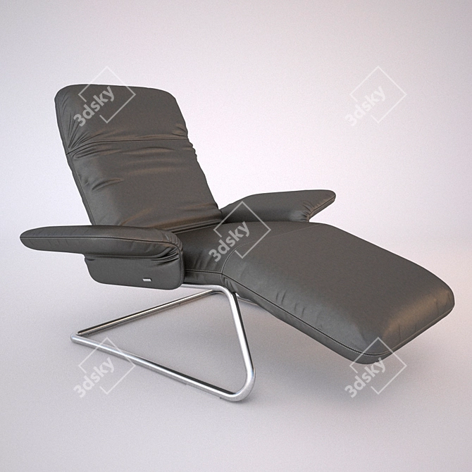 Title: Relax and Unwind with Koinor Imperio Chair. 3D model image 1