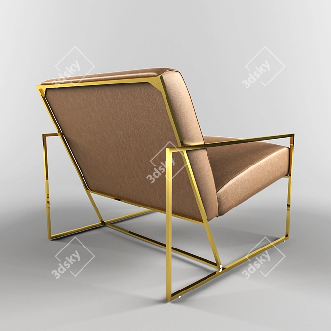 Luxury Lawson Fenning Wheelchair 3D model image 2