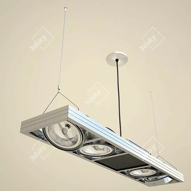 TechGlow Luminaire 3D model image 1