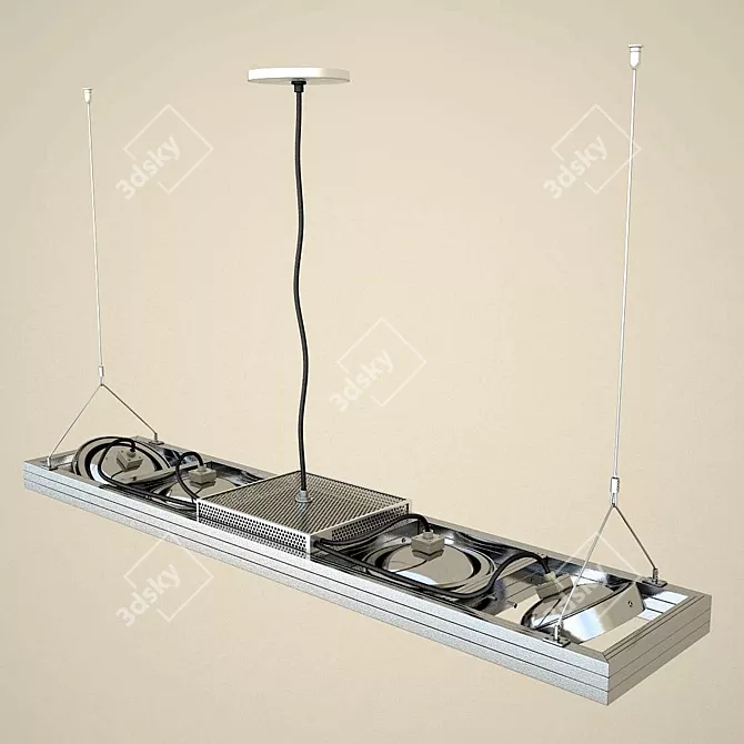 TechGlow Luminaire 3D model image 3