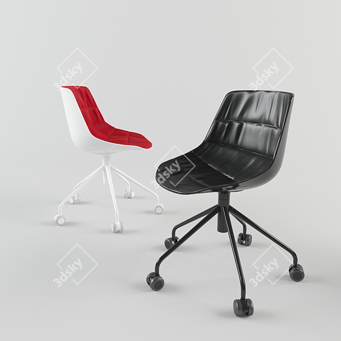 ErgoFlex Flow Chair 3D model image 1