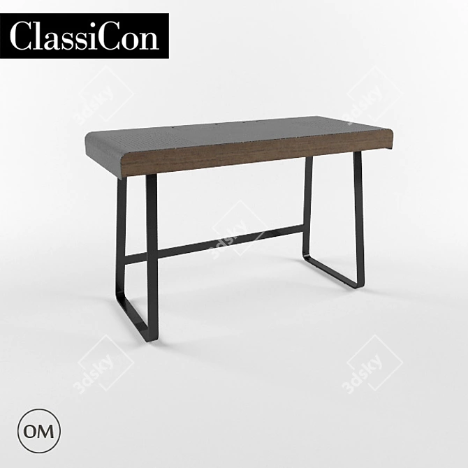 Elegant ClassiCon Pegasus Desk 3D model image 1